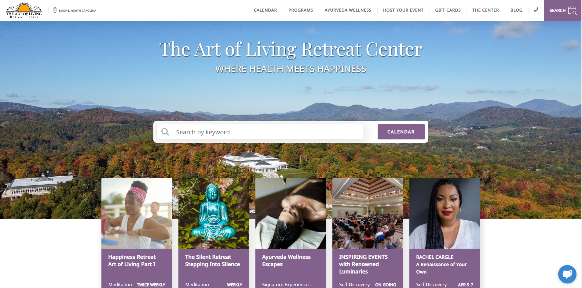 Art of Living Retreat Center